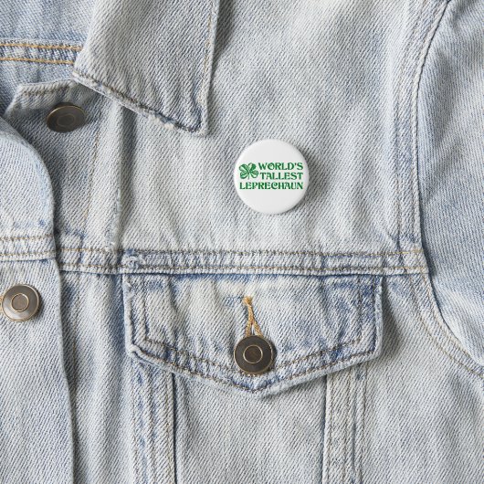 Leprechaun Ronde Button 3,2 Cm (In situ)