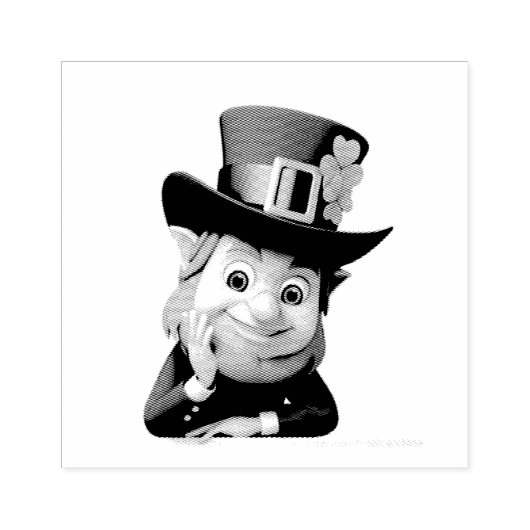 Leprechaun Rubberstempel (Afrduk)