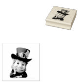 Leprechaun Rubberstempel (Gestempeld)