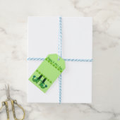 Leprechaun schetst St Patrick's Day Cadeaulabel (Met Touw)