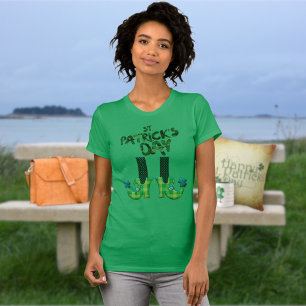 Leprechaun Schoenen St Patrick's Day T-Shirt