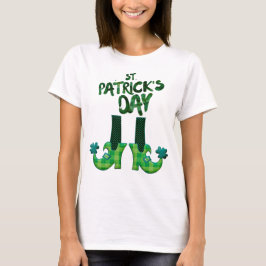 Leprechaun Schoenen St Patrick's Day T-Shirt