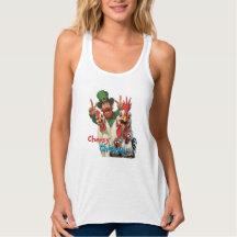 "Leprechaun Selfie Tank" Chessy Chicken Selfies