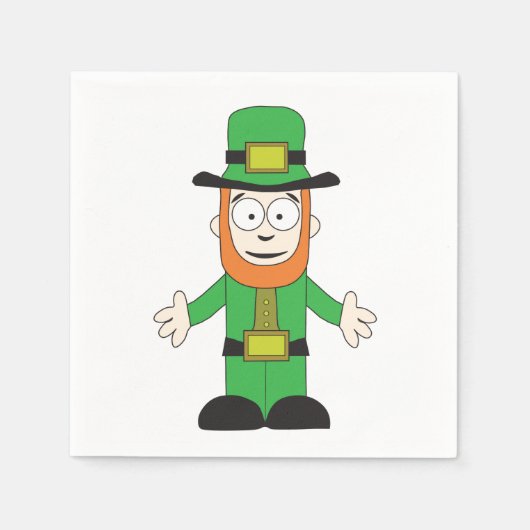 Leprechaun Servet (Voorkant)