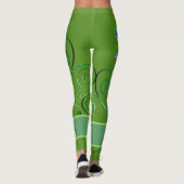 Leprechaun Shamrock Broek Leggings (Achterkant)