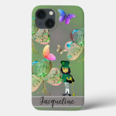 Leprechaun & Shamrock Case-Mate iPhone Case (Achterkant)