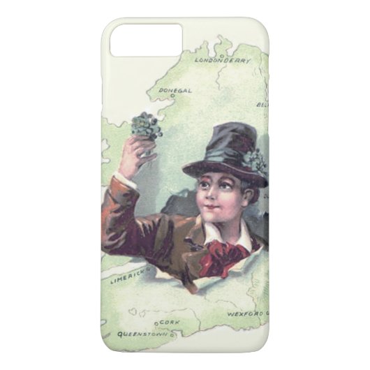 Leprechaun Shamrock Ierland Island Case-Mate iPhone Case (Achterkant)