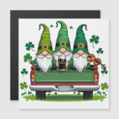 Leprechaun Shamrock Ierse muziek  (Voorkant / Achterkant)