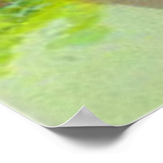 Leprechaun Shamrock Shillelagh Clay Pipe Poster (Hoek)