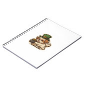 Leprechaun Shih Tzu St.Patrick's Day Notitieboek (Linkerzijde)