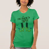 Leprechaun Shoes St Patrick's Day T-Shirt (Voorkant)