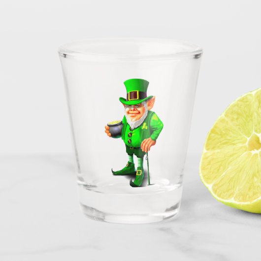 LEPRECHAUN SHOT GLAS (Voorkant)