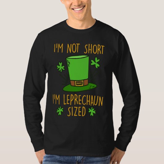 Leprechaun size little friend St Patrick's Day  3 T-shirt (Voorkant)