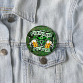 Leprechaun Skull 3: Erin Go Home Yer Drink Ronde Button 7,6 Cm (In situ)