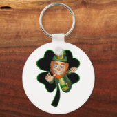Leprechaun Sleutelhanger (Voorkant)