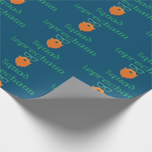 Leprechaun Squad Cadeaupapier (Hoek)