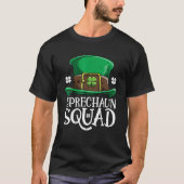 Leprechaun Squad Team Matching St. Patrick's Day T-shirt (Voorkant)