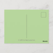 LEPRECHAUN SQUIRREL, ST. PATRICK'S DAY BRIEFKAART (Achterkant)