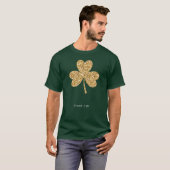 Leprechaun St.Patrick's Day Feest Uitnodiging T-shirt (Voorkant volledig)
