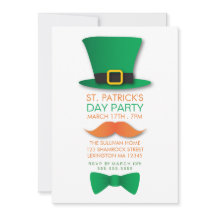 Leprechaun St. Patrick's Day Invitation