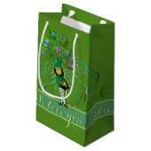 Leprechaun St. Patrick's Day Klein Cadeauzakje (Achterkant Gekanteld)