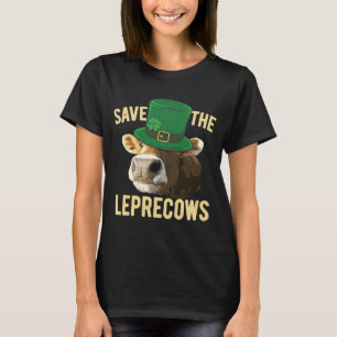 Leprechaun St Patricks Day Koe Humor Koe T-shirt