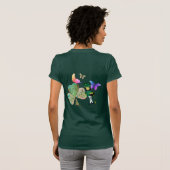 Leprechaun St. Patrick's Day Shamrock T-Shirt (Achterkant volledig)