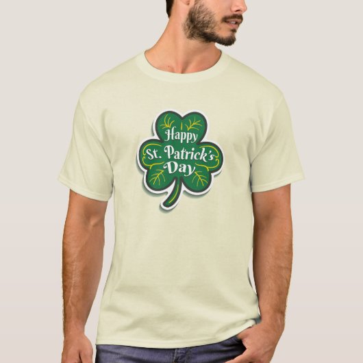 Leprechaun St.Patrick's Day Uitnodiging T-shirt (Voorkant)