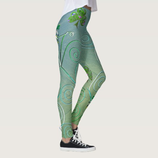 Leprechaun St. Patrick's Leggings (Rechts)
