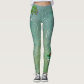 Leprechaun St. Patrick's Leggings (Voorkant)