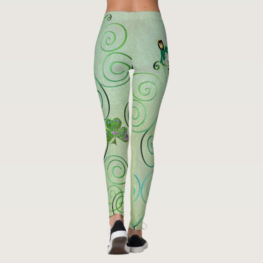 Leprechaun St. Patrick's Leggings (Achterkant)