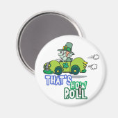 Leprechaun St. Pattys Magnet (Voorkant / Achterkant)