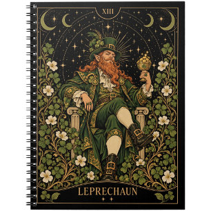 Leprechaun, Starlit Tarot Kunst Notitieboek