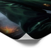 Leprechaun Steampunk stijl Poster (Hoek)