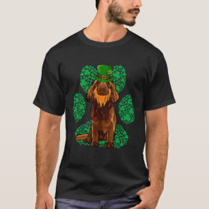 Leprechaun Sussex Spaniel St Patricks Day Shamrock T-shirt