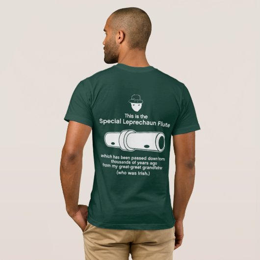 Leprechaun T-shirt (Achterkant volledig)