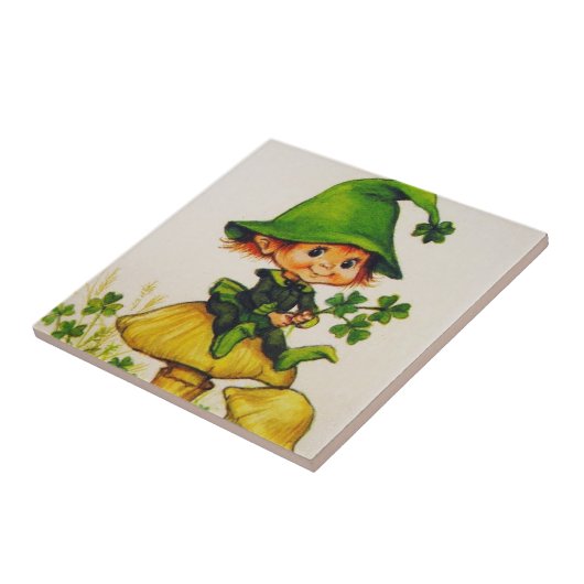 Leprechaun Tegeltje (Zijkant)