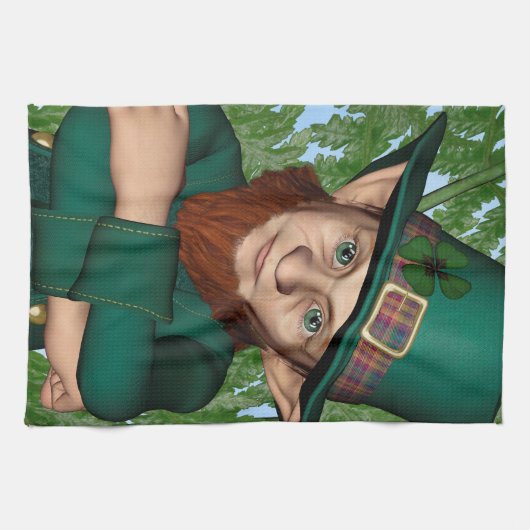 Leprechaun Theedoek (Horizontaal)