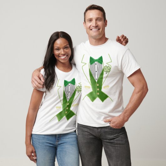 leprechaun tuxedo t-shirt (Unisex)