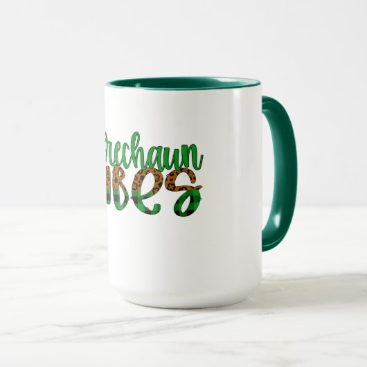 Leprechaun-vibes Mok (Voorkant rechts)