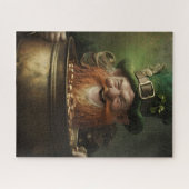 leprechaun vindt de pot van de gouden puzzel (Horizontaal)