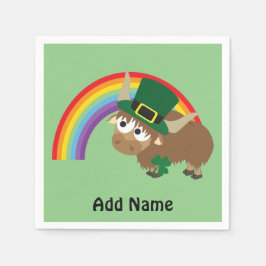 Leprechaun Yak Servetten