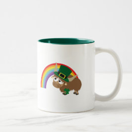 Leprechaun Yak Tweekleurige Koffiemok