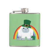 Leprechaun yeti heupfles (Voorkant)