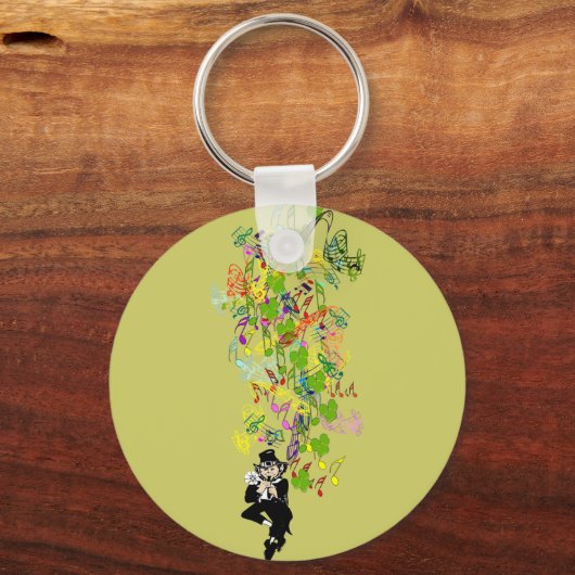 LeprechaunBlackPants Sleutelhanger (Voorkant)