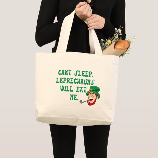 Leprechauns Bag Grote Tote Bag (Voorkant (product))
