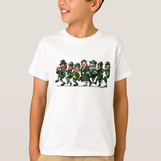Leprechauns Conga T-shirt (Voorkant)