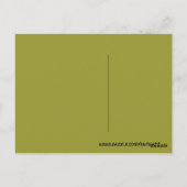 Leprechauns, kastelen, geluk en gelach briefkaart (Achterkant)