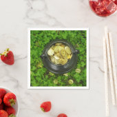 Leprechaun's potje goud! Servetten (Insitu)