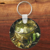 Leprechaun's potje goud! sleutelhanger (Voorkant)